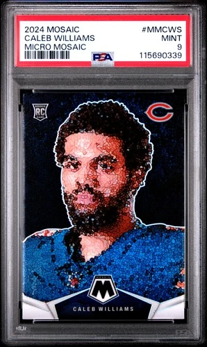 2024 Panini Mosaic Micro Mosaic Caleb Williams MMCWS PSA 9
