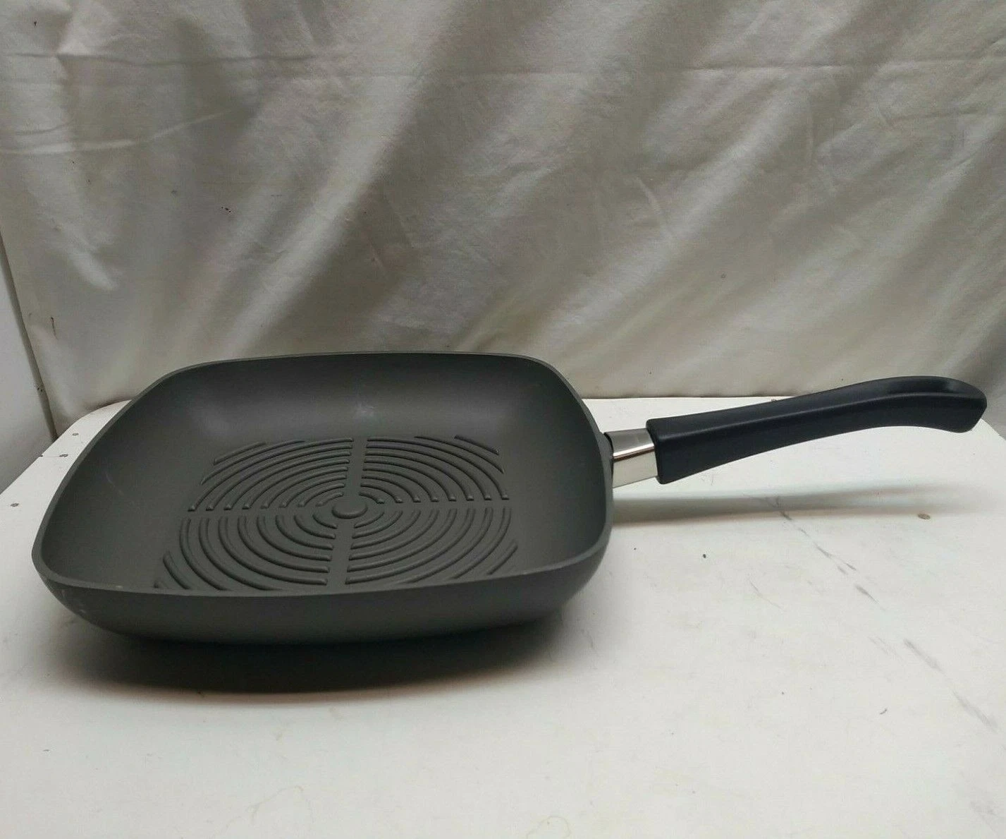 ScanPan Cast Aluminum 10" Griddle Skillet Stovetop Grill Fry Saute Pan Roaster