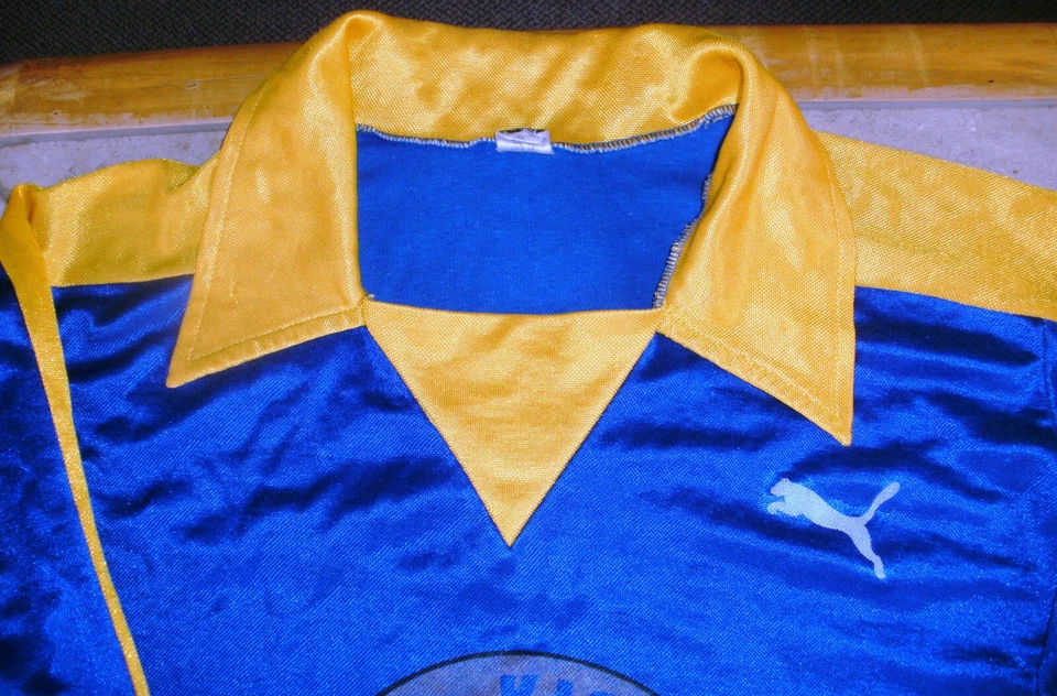 Vintage Puma Langarm Fußball Trikot wie Eintracht Braunschweig 70ger, Gr. 7 - Bild 3 von 4
