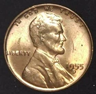 1955-D 1C Lincoln Wheat Cent Brilliant Uncirculated 24uh0813-1