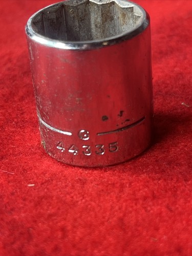 CRAFTSMAN -G-44335 SOCKET, 5/8", 3/8” drive, 12 point - USA (t72) - Picture 2 of 6