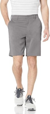 Essentials Men's Classic-Fit Stretch Golf Short, Gray, Size 29