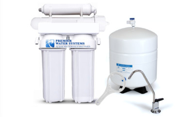 Home Pure RO REVERSE OSMOSIS DRINKING WATER FILTERS SYSTEM 4 STAGE 100 GPD