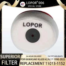 Air Filter Off Road Motorcycle For KAWASAKI KL650 KLR650 1987-2023 11013-1152