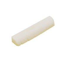 Pre-slotted Bone Guitar Nut 43mm for LP Electric Guitar or Acoustic Guitar White