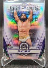 2021 Topps Chrome WWE Cruiserweight Greats #CG10 Tony Nese wrestling card