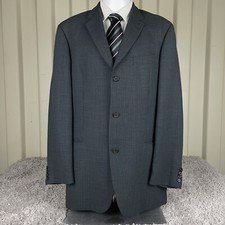 Hugo Boss Einstein Blazer Men's Size 42L Gray 3-Button Sport Coat Jacket