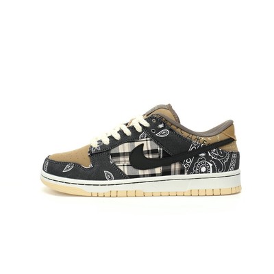new Nike Dunk Low Senior QS SB x Travis Scott Cactus Jack CT5053-001 5-13 yards