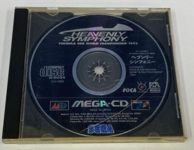 Sega Mega CD Heavenly Symphony: Formula One World Championship