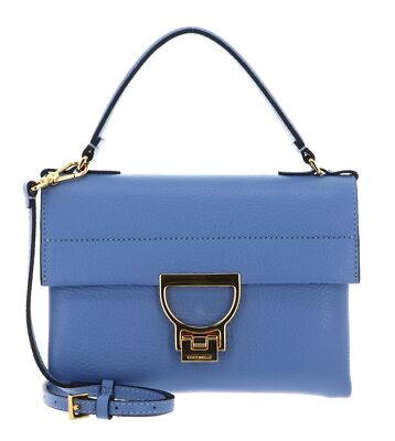 COCCINELLE Arlettis Handbag Handtasche Umhängetasche Tasche Azul blau Neu