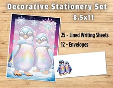Fantasy - Stationery Gift Set - Writing Paper 25 Sheets  12 envelopes 027