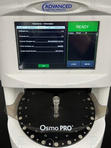 Instrumentos avanzados Osmo PRO multi-muestra micro osmómetro - Imagen 3 de 8