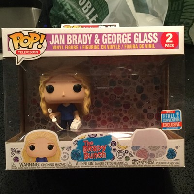 FUNKO POP Vinyl JAN BRADY & GEORGE GLASS NYCC 2018 C9 ...