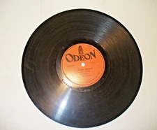 ODEON 10" Shellac 10168 Radetzky Marsch Johann Strauss Die Ehrenwache VG