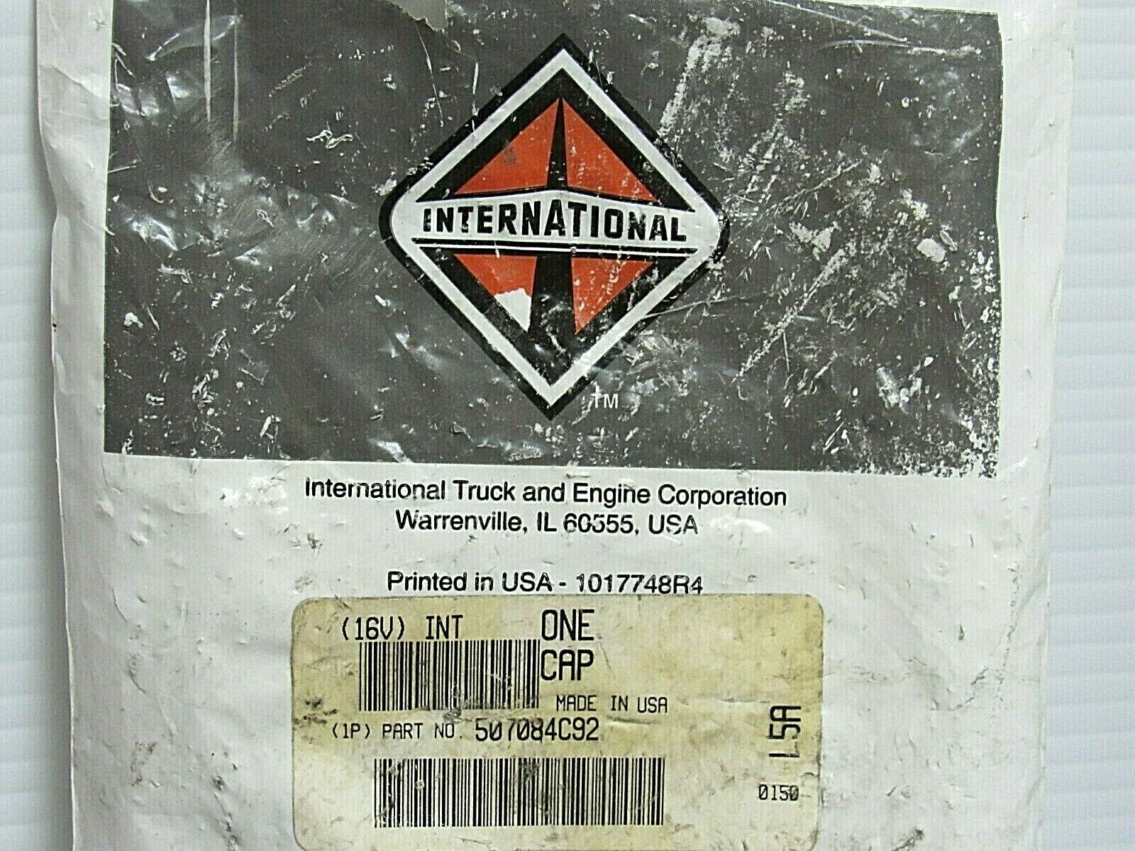 NEW INTERNATIONAL FUEL GAS CAP 507084C92 | eBay