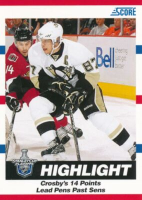 2010-11 Score #489 SIDNEY CROSBY - Pittsburgh Penguins