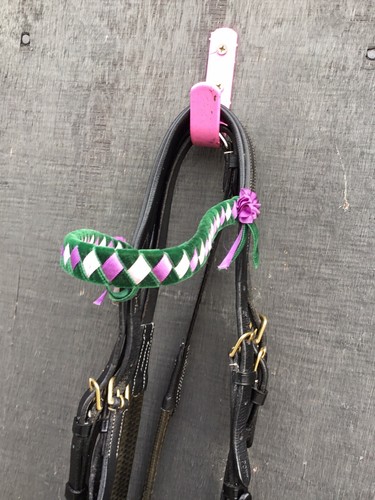 Shetland Pony Saddle Set,bridle,bit,stirrups,girth,leathers, Green (Ref SS3) - Bild 11 von 14