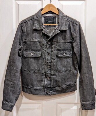 Saturdays NYC Denim Jacket Black Ray Type 2 SIZE S