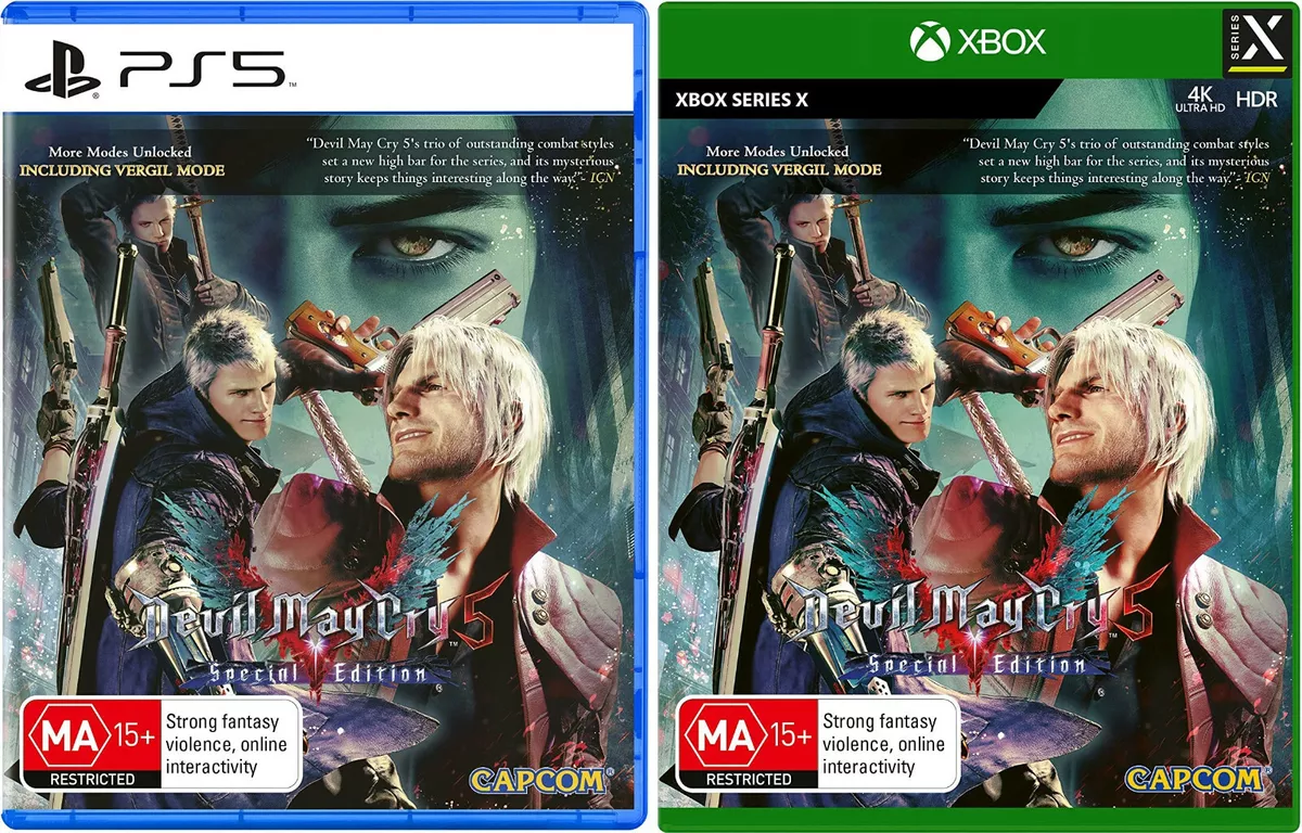 Devil May Cry 5 Special Edition PS5 Sony Playstation 5 XBOX Series X XBSX  Game