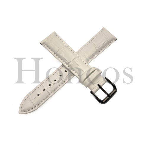 12 13 14 15 16 MM Watch Band Strap Genuine Leather Alligator Tank Buckle - Picture 94 of 97