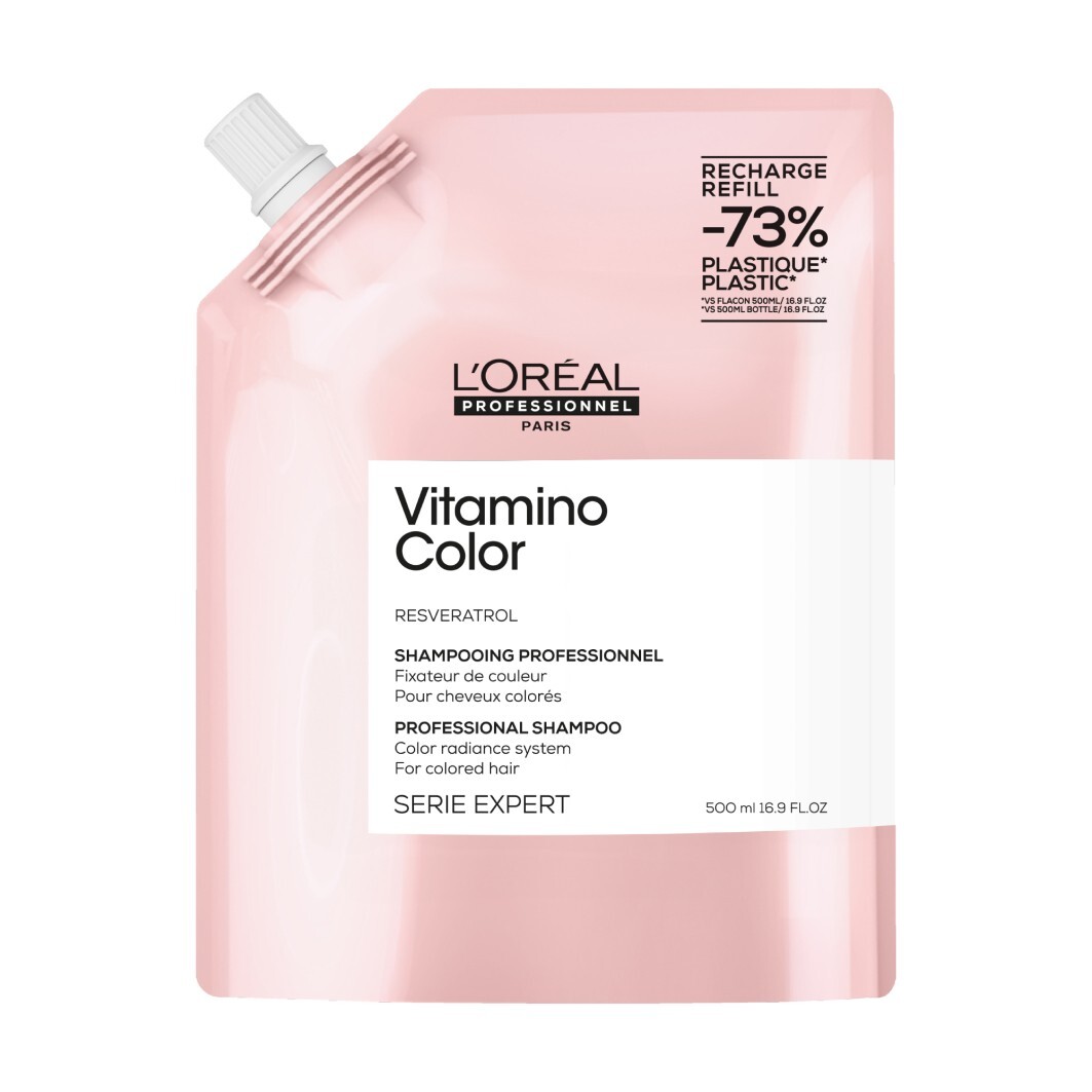 Loreal Expert Vitamino Color Shampoo Refill 500ml NACHFÜLLPACK