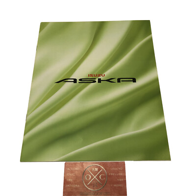 94-97 Isuzu Aska Brochure OEM JDM 95 96 Rare Catalog Honda Accord