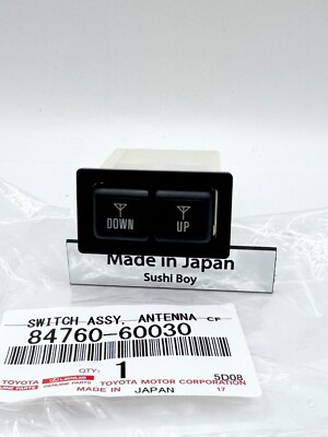 TOYOTA 84760-60030 LAND CRUISE Antenna Switch Assy Genuine New