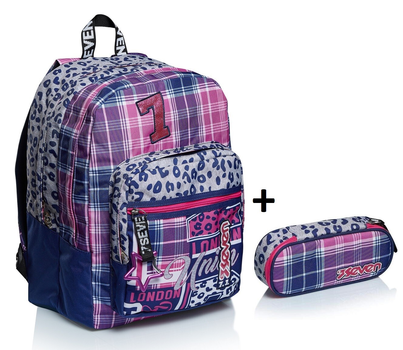 ZAINO SEVEN OUTSIZE - CHEER GIRL + BUSTINA - COLLEZIONE NEW 2020/2021