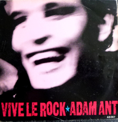 7'' 1985 IN MINT-  ! ADAM ANT : Vive Le Rock