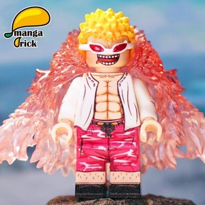 Manga Brick Custom One Piece Donquixote Doflamingo Minifigure Ebay