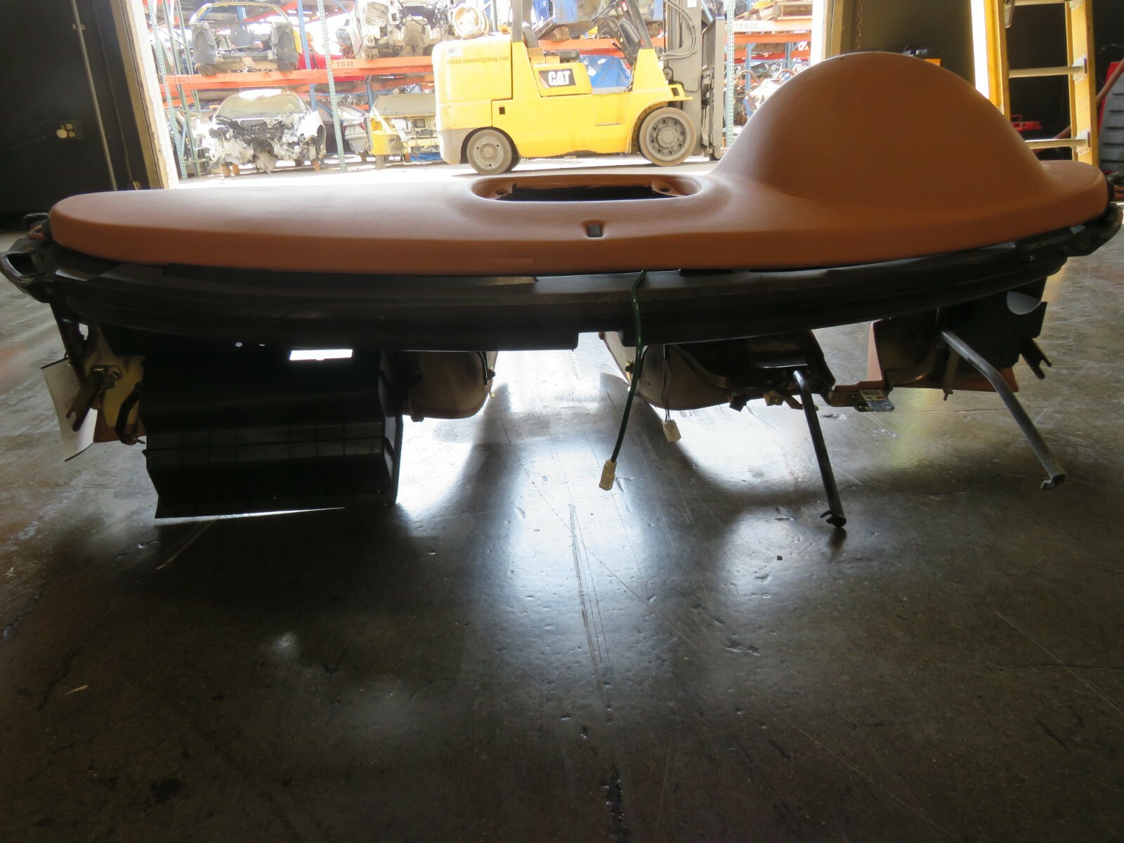 Maserati M128, Dash Assembly w/ Upper Dash Top, Brown, P/N 667732