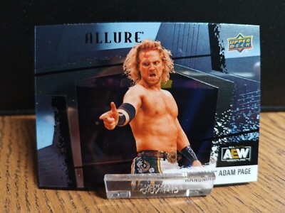 AEW Upper Deck Allure 2022 Adam Page Horizontal #106