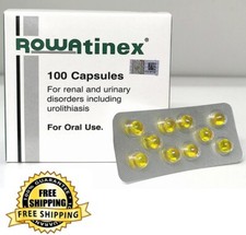Rowatinex 100 Capsules For Renal  Urinary Disorders - Free Shipping
