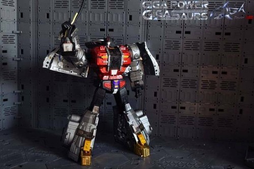 Reissue! New Gigapower Gigasaurs GP HQ-04R HQ04R Graviter Dinobots Chrome Ver. - Picture 4 of 12