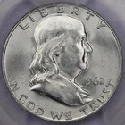 1962-D 50c Franklin Half Dollar - PCGS MS 65 FBL