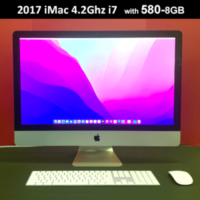 iMac 2017 27インチ Retaina 5K FD2TB Mem48GB Amazon.com: Apple 2017