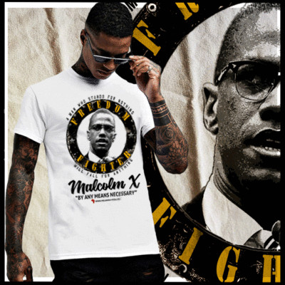 Black History Month Icon T-Shirt Marcus Garvey Philosophy Knowledge Of Self Tee