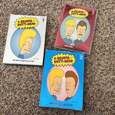 Beavis and Butt-head: The Mike Judge Collection Volume 1-3 New