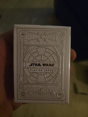 NEW Star Wars Playing Cards Theory11 White Set Deck