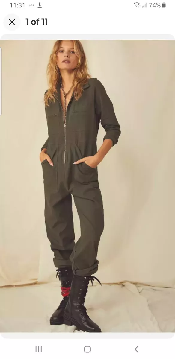Canvas jumpsuit best sale