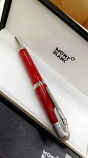 Montblanc Great Characters Enzo Ferrari Limited Edition Ball Point Pen With Box