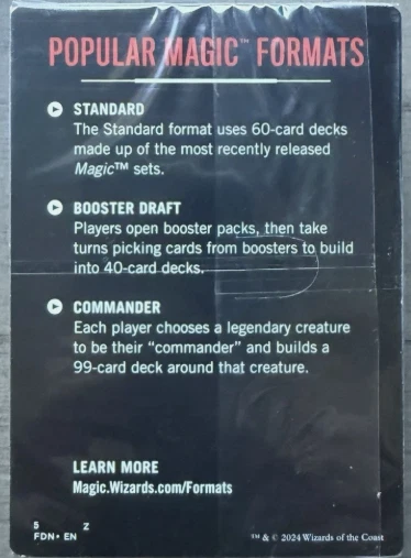 MTG Limit Break Cloud, Ex-SOLDIER Commander (Deck Only) Final Fantasy - Image 2 of 2