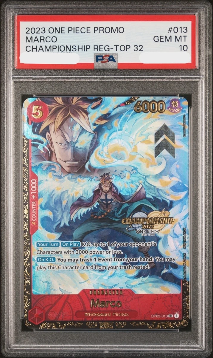 Marco OP03-013 One Piece Promotion Cards for sale | eBay