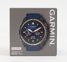 Smartwatch Garmin Quatix 8 Amoled Marine GPS 51mm (Titanio, Blu Capitano)