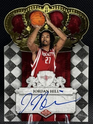 2009-10 Panini Crown Royale #118 Jordan Hill #/599 Houston Rockets