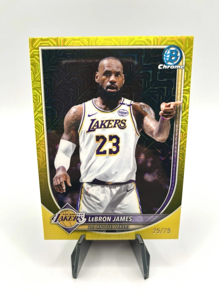 Bowman LeBron James Basketball Sports Trading Cards & Accessories