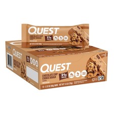 Chocolate Chip Cookie Dough Protein Bars High Protein Low Carb Gluten Free Keto