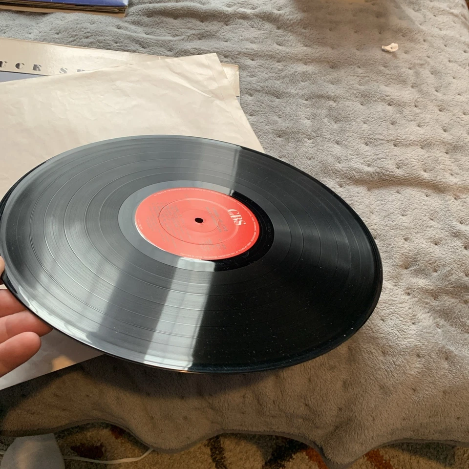 BRUCE SPRINGSTEEN - TUNNEL OF LOVE LP Album Record - Near Mint Condition Vinyl - Image 4 of 4