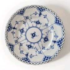 Royal Copenhagen BLUE FLUTED FULL LACE 1088 Bread Plate s 2nd quality