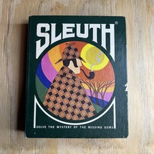 Sleuth Vintage 1971 3M Board Card Games Complete Mystery Outwit